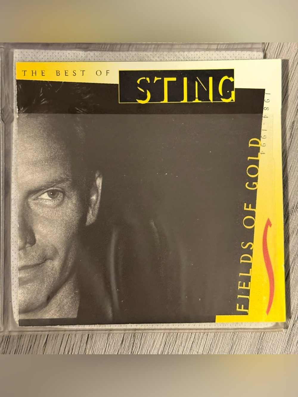 Best Of Sting, Fields Of Gold CD and Booklet only